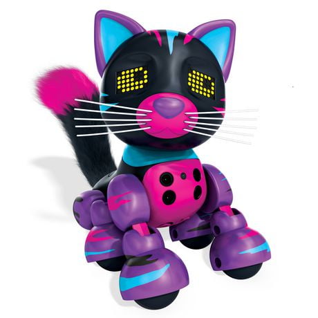 Zoomer - Meowzies - Tiger - Interactive Kitten with Lights - Sounds And ...