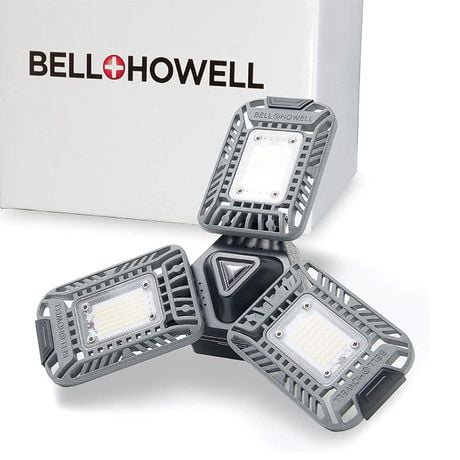 Bell + Howell Triburst Activate Deluxe Multi-Angle LED Light Panel, Motion Activated