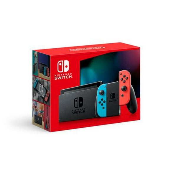Nintendo Switch™ with Neon Blue and Neon Red Joy‑Con™ (New Box) (FR)