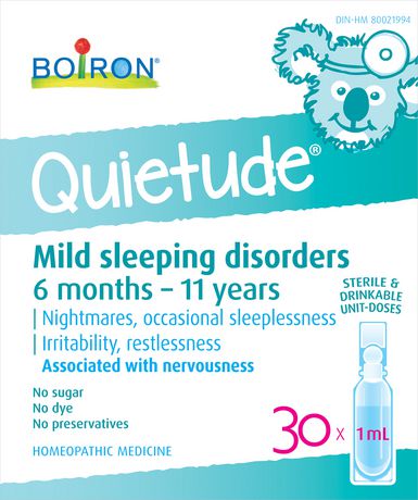 Boiron Quietude 30 Doses Pour Les Enfants Walmart Canada