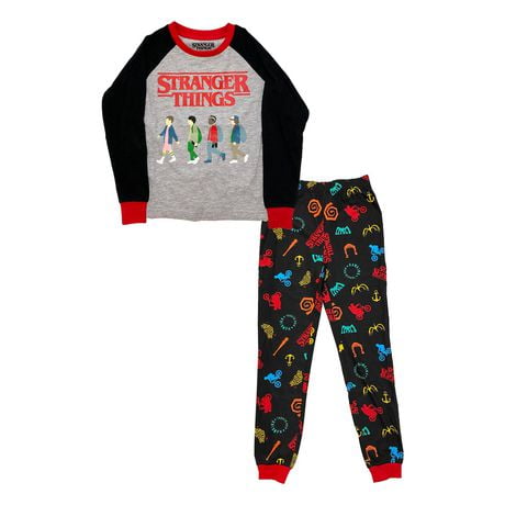 Stranger Things Boys 2 Piece Stroll Sleepwear Set