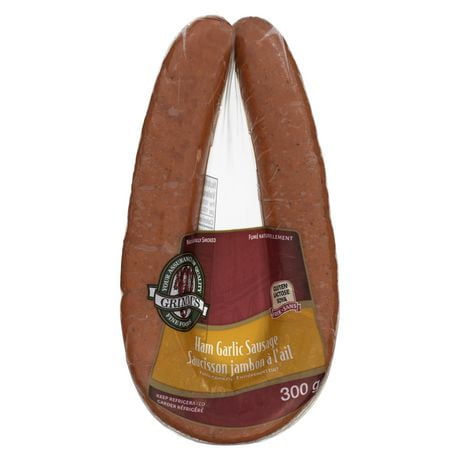 Grimm's Ham Garlic Sausage Rings 300g, 300g - Walmart.ca