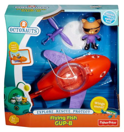 Fisher-Price Octonauts Flying Fish GUP-B Playset | Walmart Canada