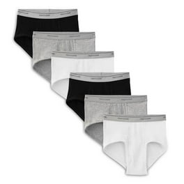 Athletic Works Men's Underwear 6-Pack Briefs, Sizes S-XL 