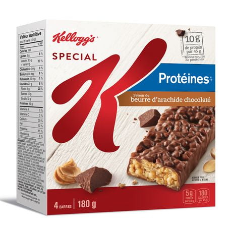 bars protein special flavour 180g peanut butter chocolate kellogg