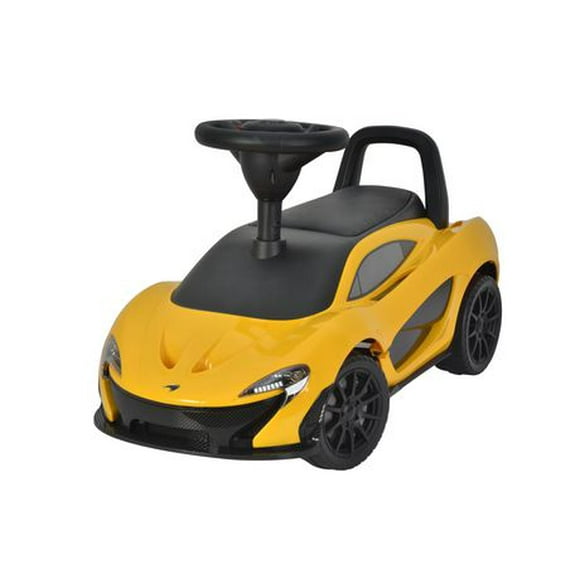 Voiture pour enfants McLaren P1 Foot-to-Floor de Kool Karz - <br>Jaune