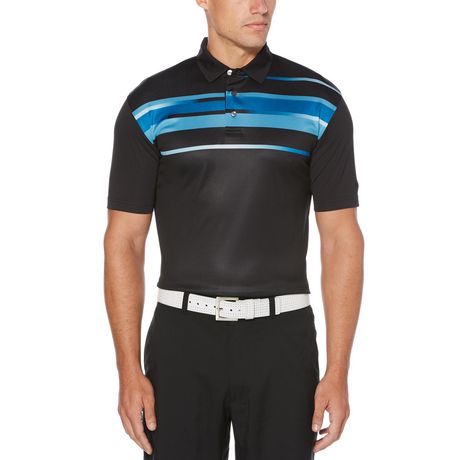 golf polo shirt sleeve short gradient chest printed performance canada