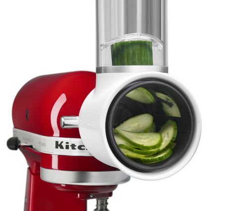 does kitchenaid slicer attachment cut pepperoni