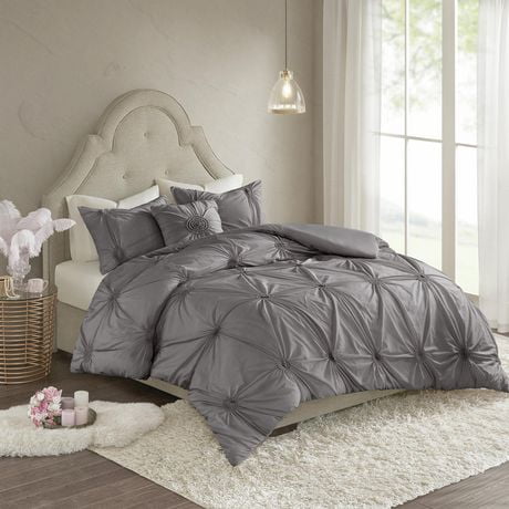 HOME ESSENCE LUCITA 4PC DUVET COVER SET D/Q | Walmart Canada