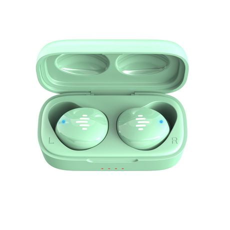 Écouteurs intra-auriculaires Bluetooth 5.0 True Wireless iLuv Bubble Gum Air avec étui de chargement
