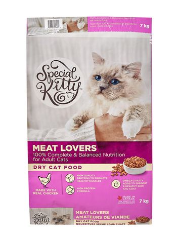 Special Kitty Meat Lovers Dry Cat Food 7Kg