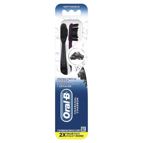 Oral-B Charcoal Toothbrush, Soft | Walmart Canada