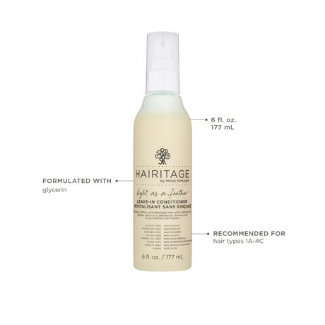 Hairitage Light As A Feather Leave-In Conditioner, Leave-In Conditioner