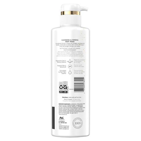 olay firming body wash with vitamin b3 and collagen
