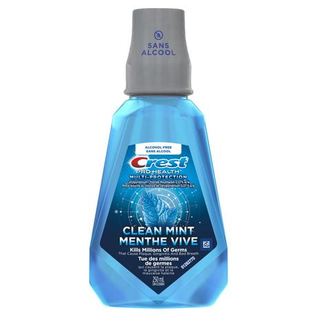 Crest Pro-Health Multi-Protection Clean Mint Mouthwash, 250 mL
