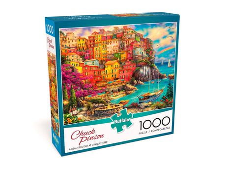 buffalo games cinque terre 1000 piece jigsaw puzzle