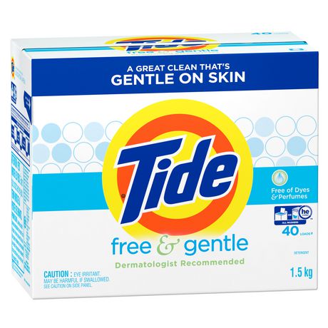 Tide Free Gentle Powder Laundry Detergent Walmart Canada