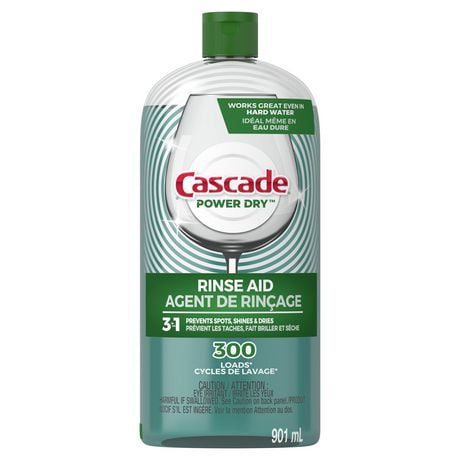 Cascade Power Dry Dishwasher Rinse Aid, 901 mL
