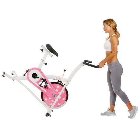 Sunny Health & Fitness Pink Indoor Cycling Bike | Walmart Canada