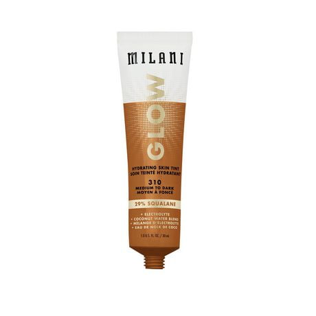 Milani Glow Hydrating Skin Tint - Medium To Dark 310, Hydrating Skin Tint