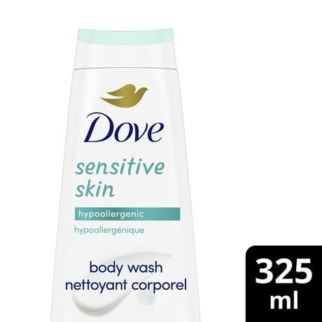 Dove Sensitive Skin Hypoallergenic Body Wash, 325ml