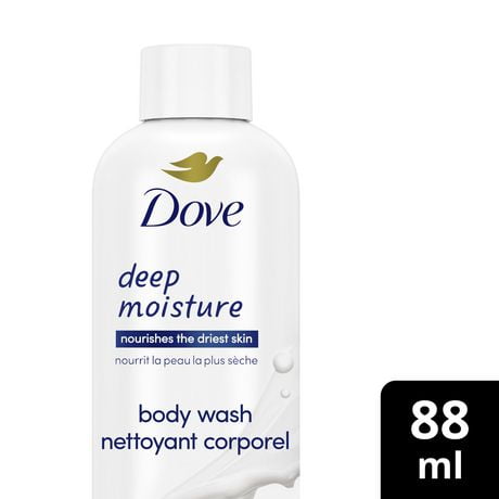 Dove Deep Moisture Travel Body Wash, 89 ml Body Wash
