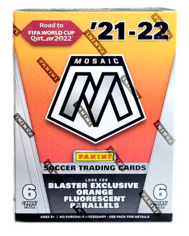 2022 Panini Mosaic Road to World Cup Soccer Blaster Box