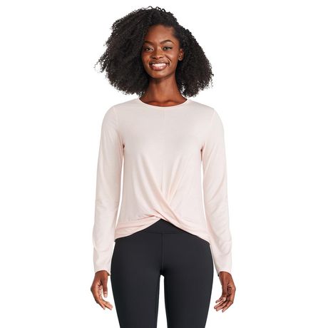 Athletic Works Women's Twist-Front Top | Walmart Canada