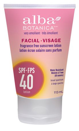 alba face spf