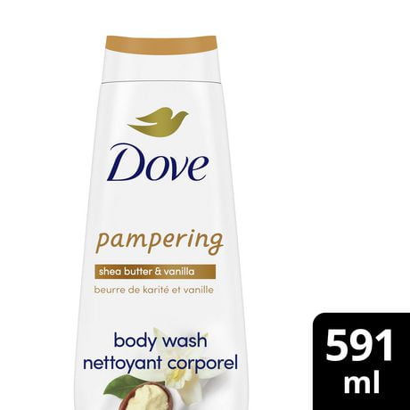 Dove Pampering Shea Butter & Vanilla Body Wash, 591ml