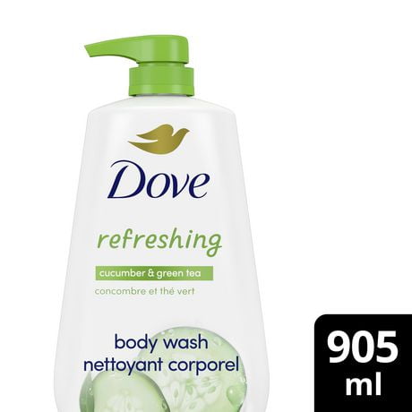Dove Refreshing Cucumber & Green Tea Body Wash with Pump, 905ml