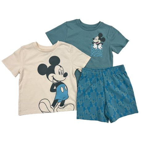 Disney Mickey Happy Thoughts Ensemble combiné 3 pièces Taille: 2G-5G
