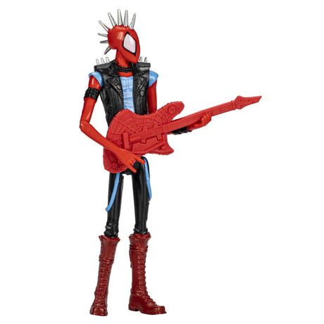 Marvel Spider-Man: Across the Spider-Verse Spider-Punk Toy, 6-Inch ...