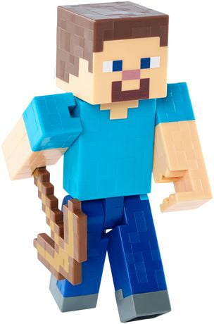 Minecraft Steve with Pickaxe Figure, 5"  Walmart Canada