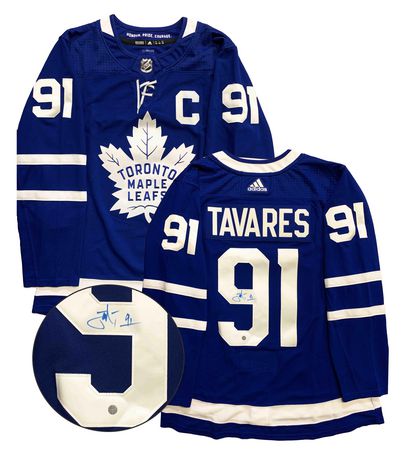 signed leafs jersey