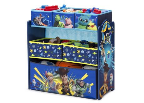 toy story toy organizer with 9 bins