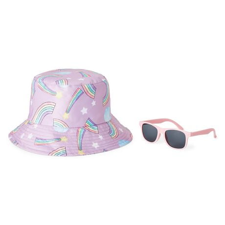 George Toddler Girls' Bucket Hat 2-Piece Set, Sizes 2T-5T