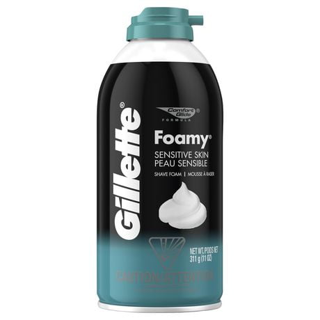 Gillette Foamy Sensitive Shave Cream, 311 g