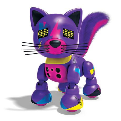 Zoomer Meowzies, Lucky, Interactive Kitten with Lights, Sounds and ...