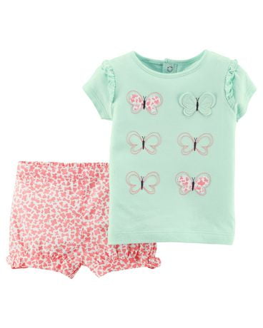 Child of Mine made by Carter's Newborn Girls' 2pc Clothing Set ...