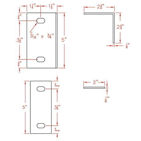 MULTINAUTIC Inside Joist Corner Dock Kit | Walmart Canada