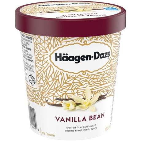 Haagen-Dazs HÄAGEN-DAZS® Vanilla Bean Ice Cream 500 ml | Walmart Canada