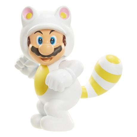 Nintendo Tanooki Mario White 2.5