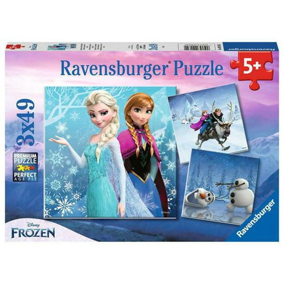 Ravensburger Winter Adventures 3x49pc Puzzle