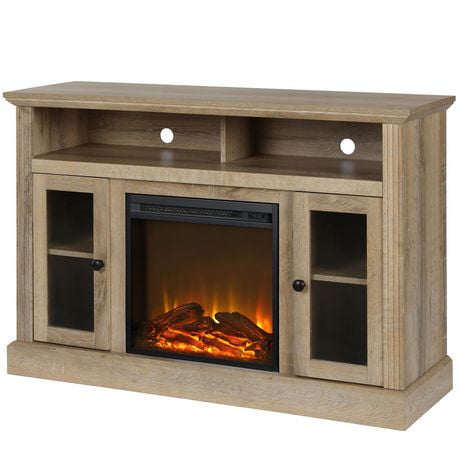 Chicago Electric Fireplace TV Console for TVs up to a 50", Natural