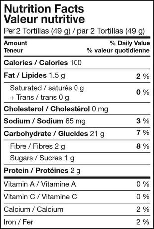 Grimm's Gluten Free Corn Tortillas Walmart Canada