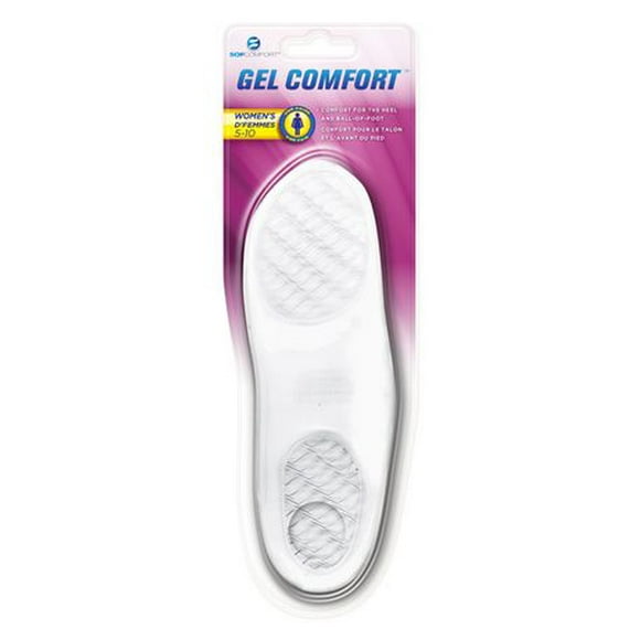 Semelle confort en gel de SofComfort pour femmes Pointures 5 à 10