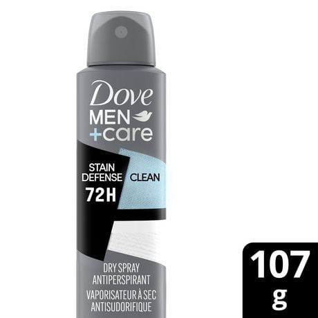 Vaporisateur à Sec Antisudorifique Dove Men+Care Stain Defense Clean 107 g