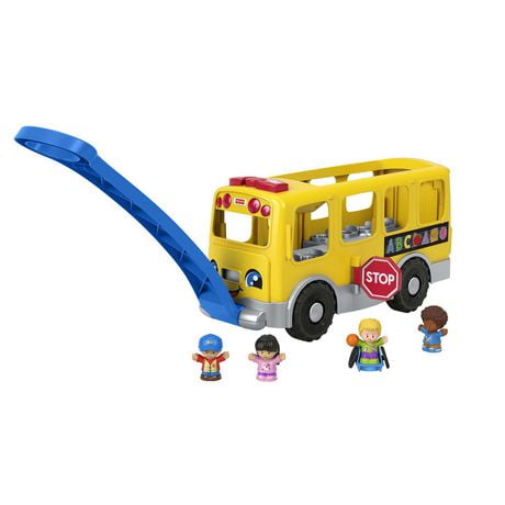 Fisher-Price Little People Big Yellow School Bus - Bilingual Edition, Ages 1-5