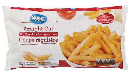 Great Value Straight Cut Fries | Walmart Canada